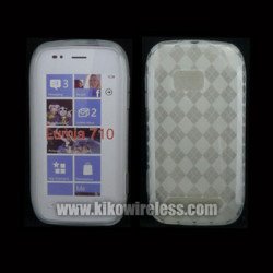 Gel Case  for Nokia Lumia 710(Clear)